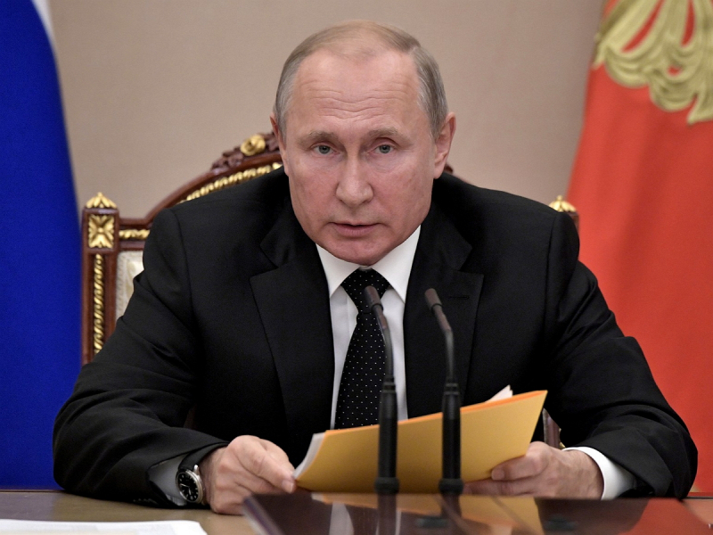 “Это вынужденная мера”: на встрече с бизнесом Путин высказался по ситуации с Украиной