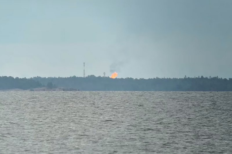 YLE: “Газпром” начал сжигать газ, который не дошел до Европы