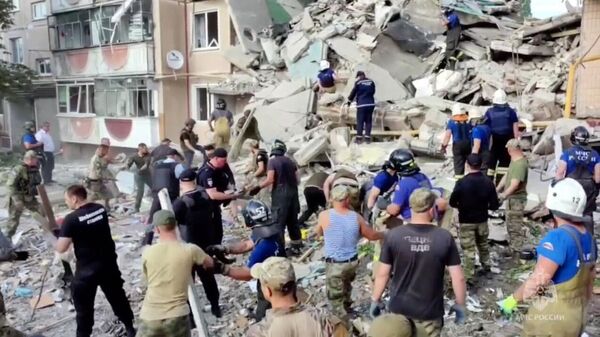 Девять жителей частично разрушенного дома в Шебекино переехали в ПВР