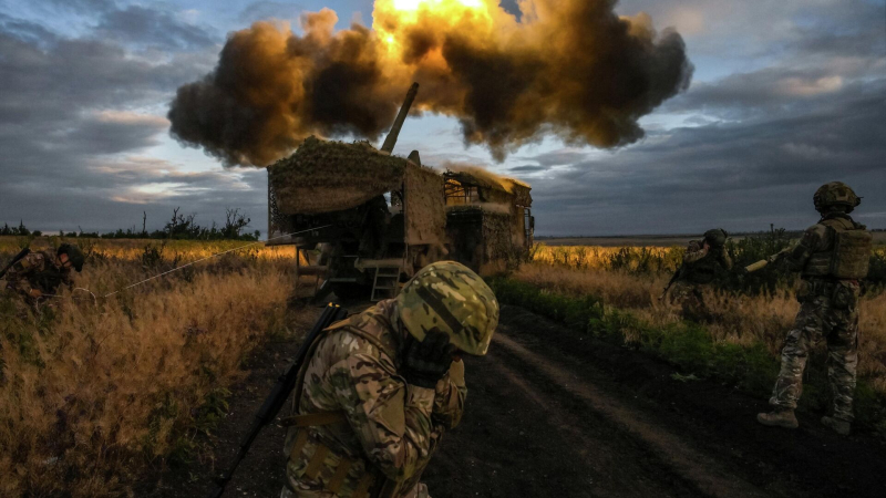 Боевая работа артиллеристов группировки войск Центр на Красноармейском направлении СВО