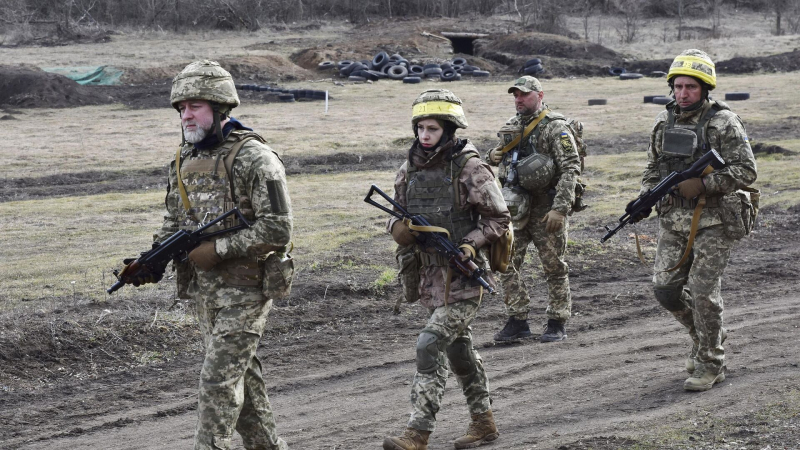 Украинские военные