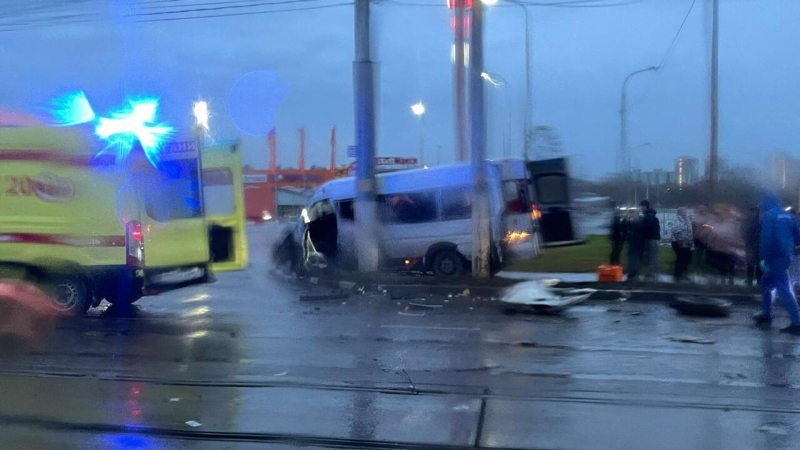 Число погибших в ДТП с трамваем и маршрутками в Туле достигло пяти