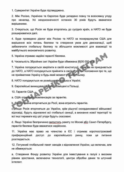 Axios узнал о гарантиях безопасности США для Украины по аналогии с НАТО