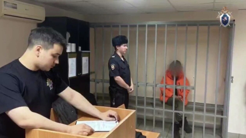 Женщина, обвиняемая в убийстве пятилетней дочери, в Калининском районном суде города Челябинска