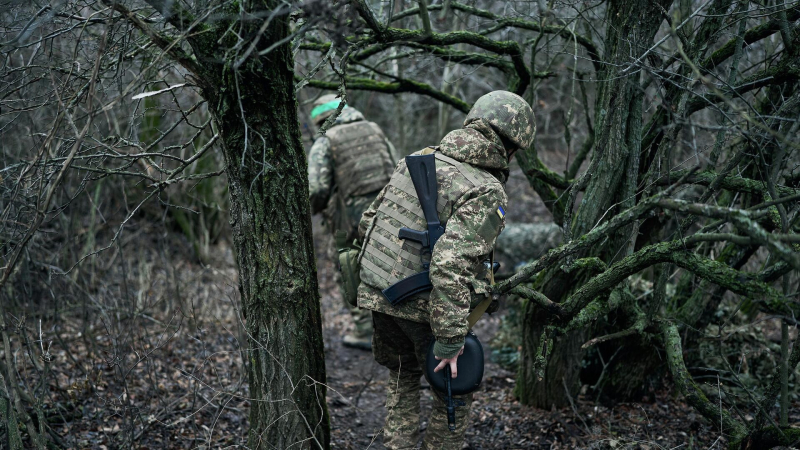 Украинские военные