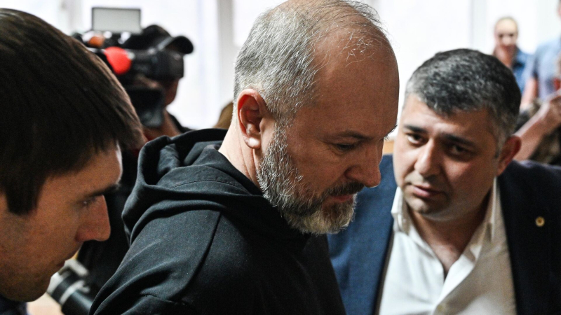 Бывший заместитель губернатора Ростовской области Виталий Кушнарев на заседании Железнодорожного районного суда Ростова-на-Дону