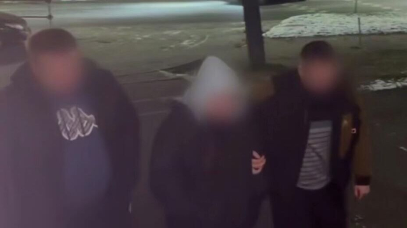 Задержание подозреваемой в убийстве ребенка, чье тело нашли в Балашихе. Кадр видео