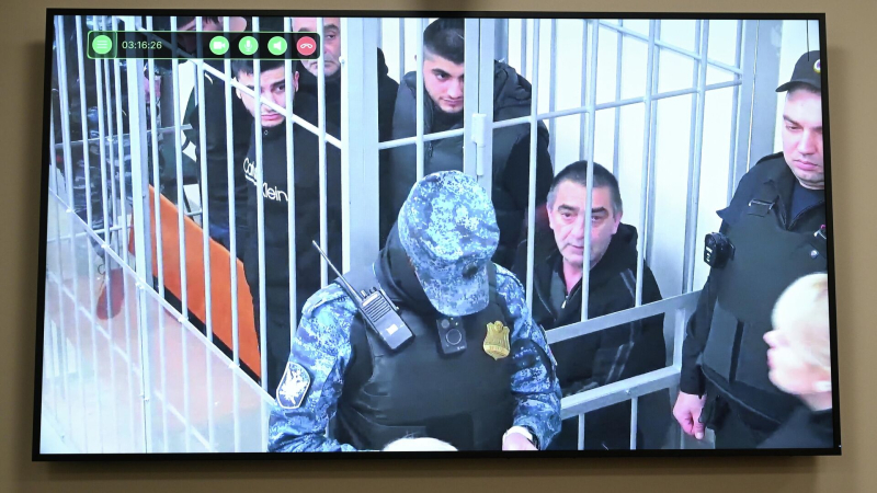 Заседание суда по делу об убийстве 24-летнего байкера Кирилла Ковалева из-за замечания о парковке в Московском городском суде