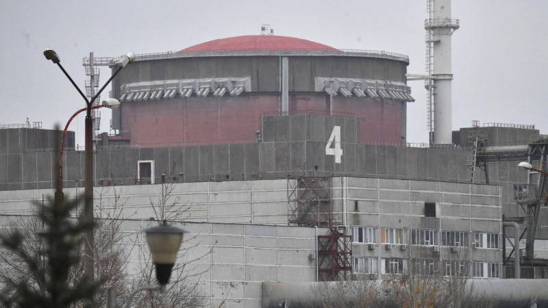 Четвертый энергоблок Запорожской атомной электростанции